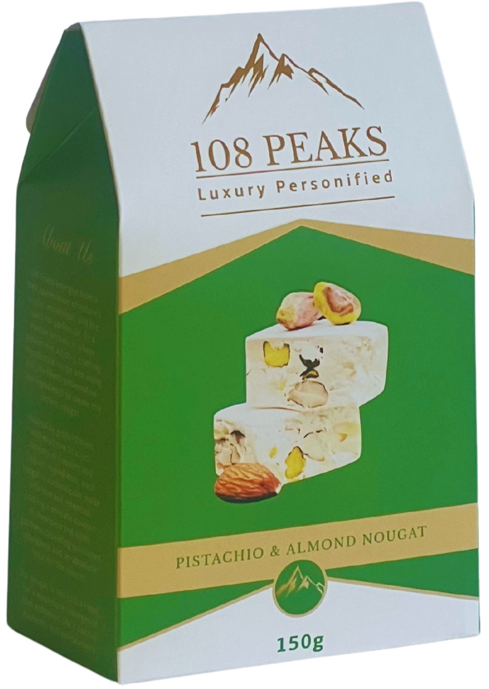 150g Pistachio & Almond Nougat Gable