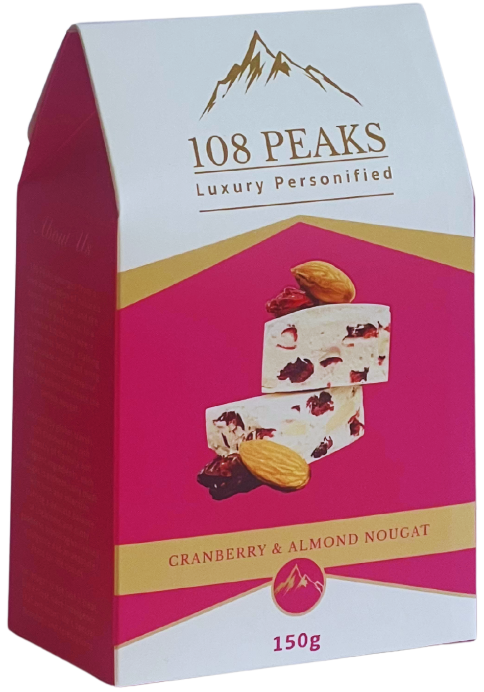 150g Cranberry & Almond Nougat Gable